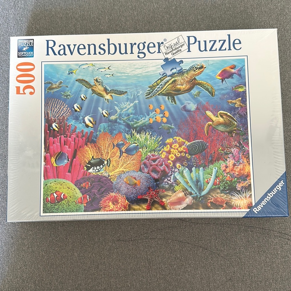 RAVENSBURGER 500 piece ocean scene puzzle